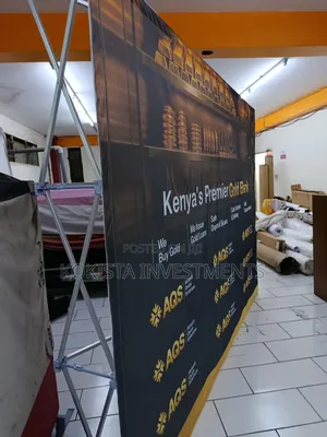 Fabric Backdrop/ Media Banner