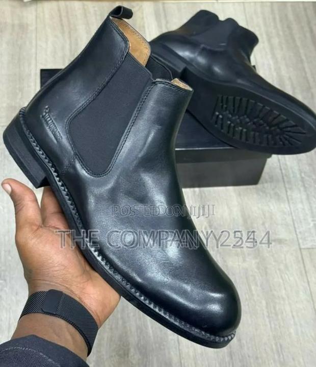 Quality Leather Official Smooth Chelsea Timberland Clarks Boots - main view