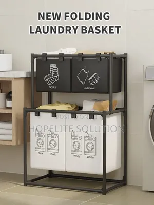 New Laundry Basket Foldable