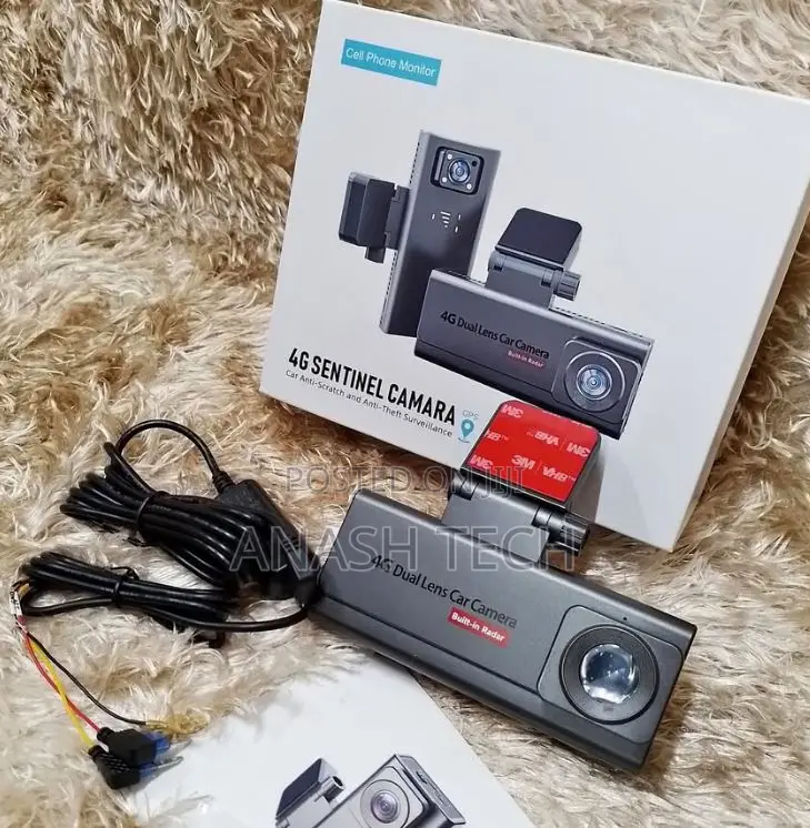 Vehicle 4g Simcard Online Dashcam Camera With Rear and Front
