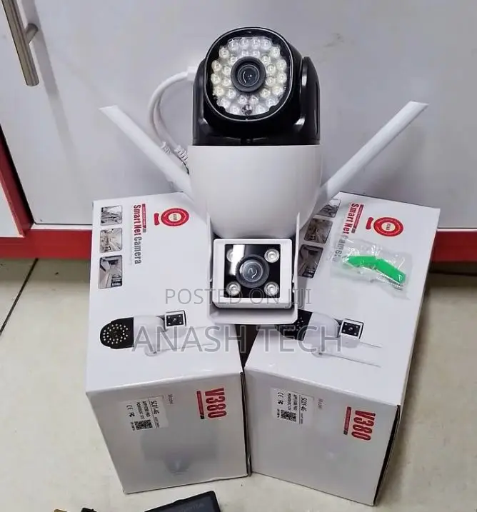 V380 Pro 4g Simcard Electric PTZ CCTV Ac Dual Camera