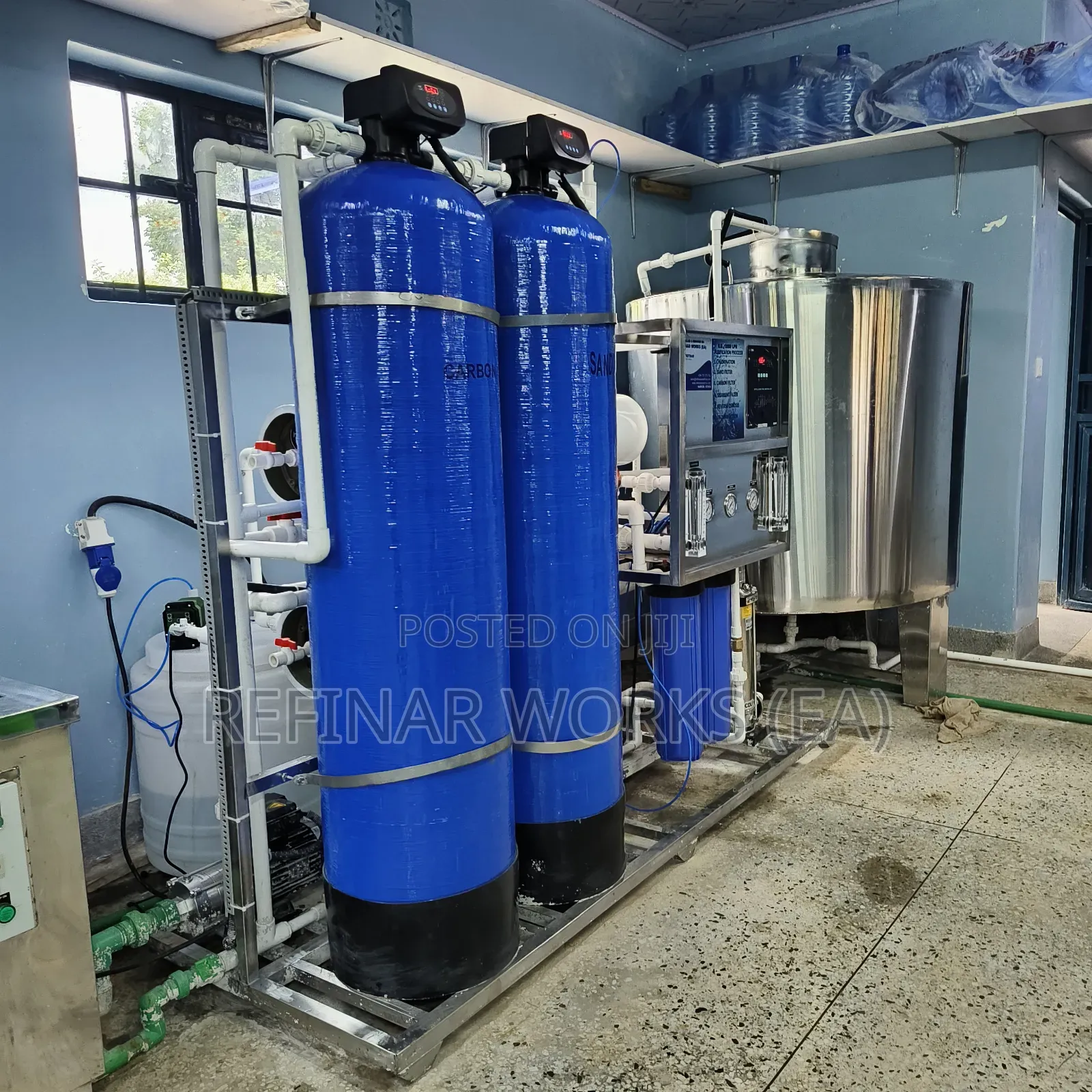 5000 Lph Reverse Osmosis System With Auto Controls