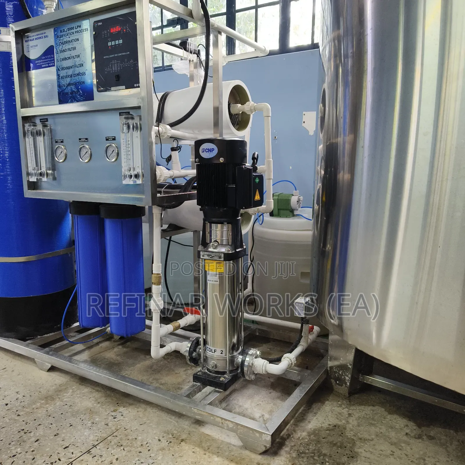 5000 Lph Reverse Osmosis System With Auto Controls