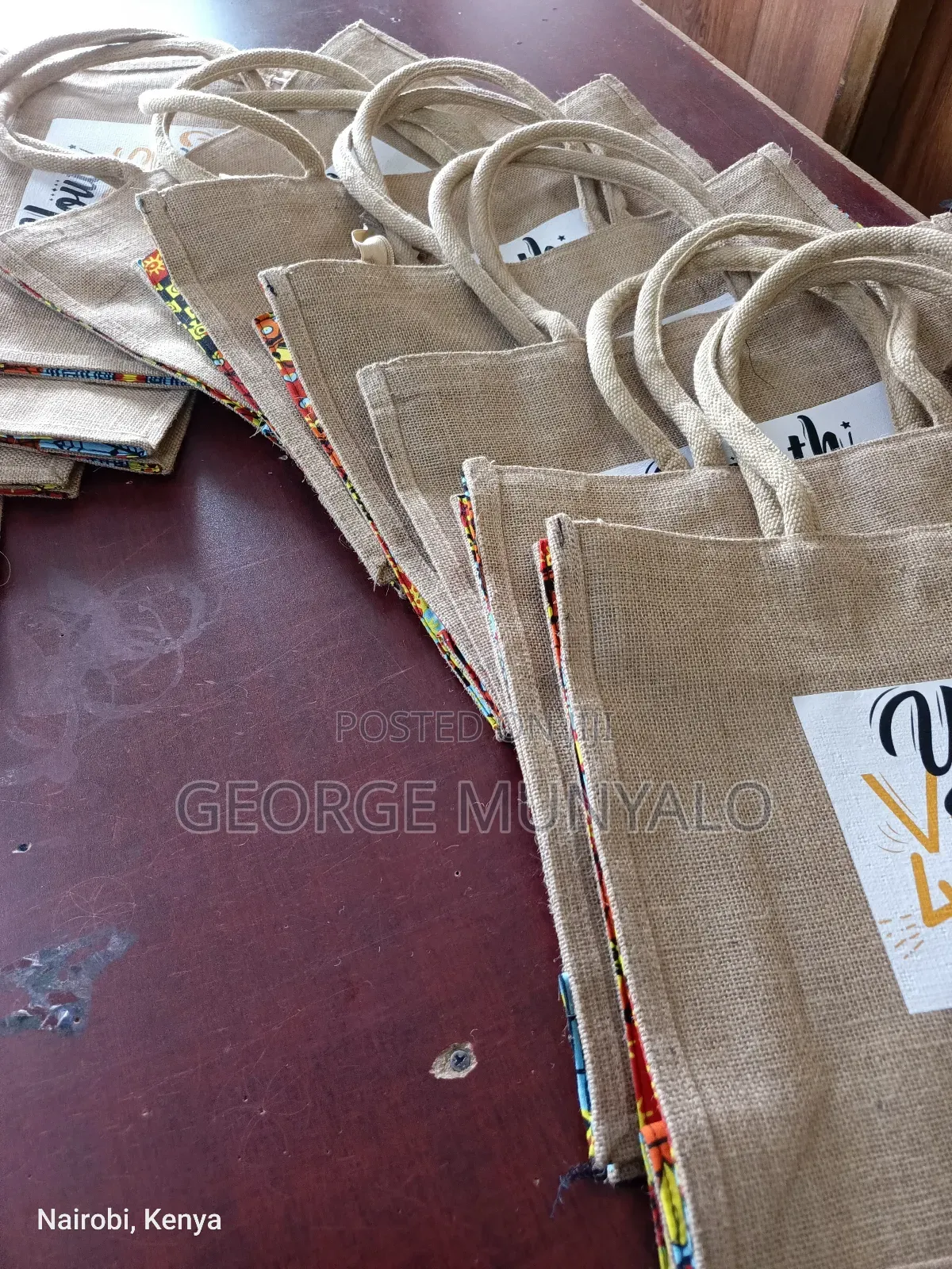 Textured Eco-Friendly 3d Tote Bag