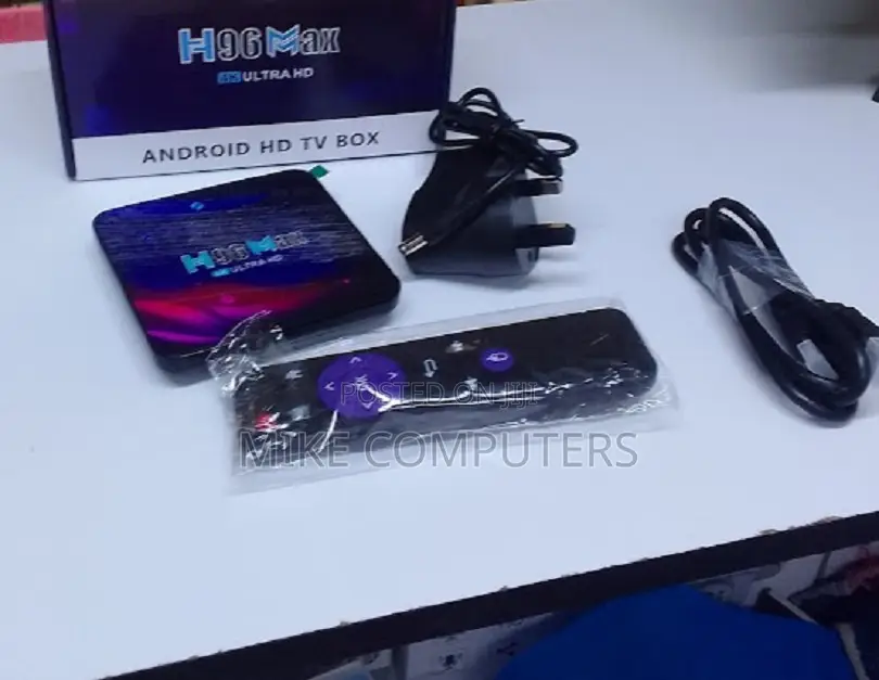 Ultra Hd Android Tv Box 4gb 32gb H96 Max Quality