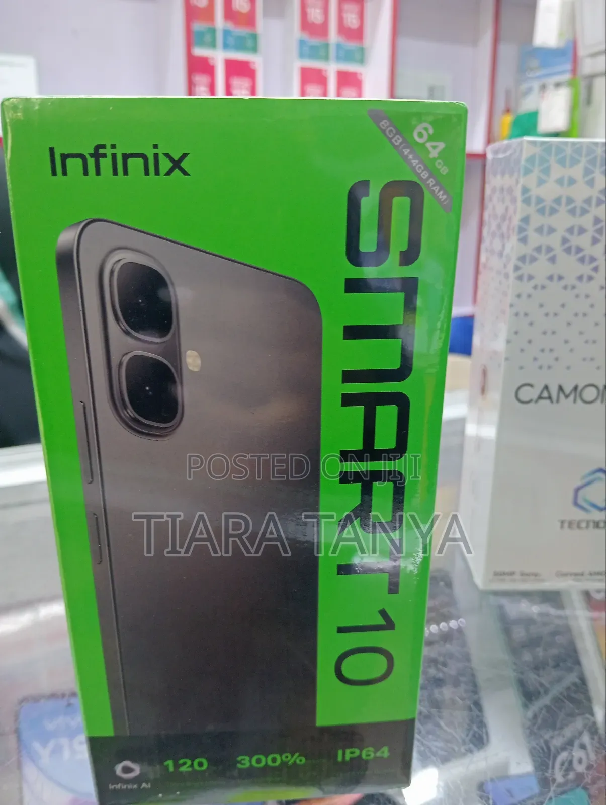 New Infinix Smart 10 HD 64 GB Black