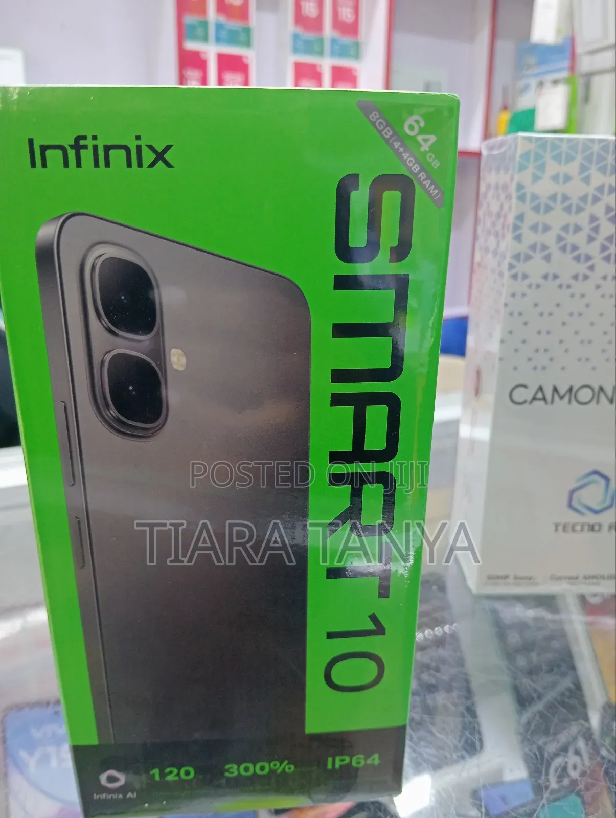 New Infinix Smart 10 HD 64 GB Black