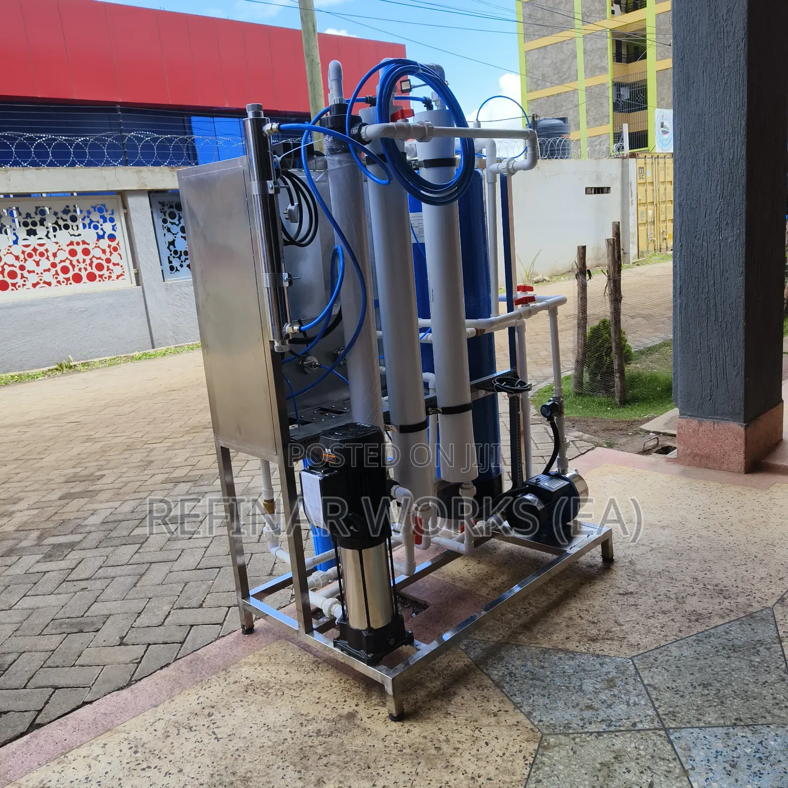 High-Flow Ro Water Purifier for Factories Hotels