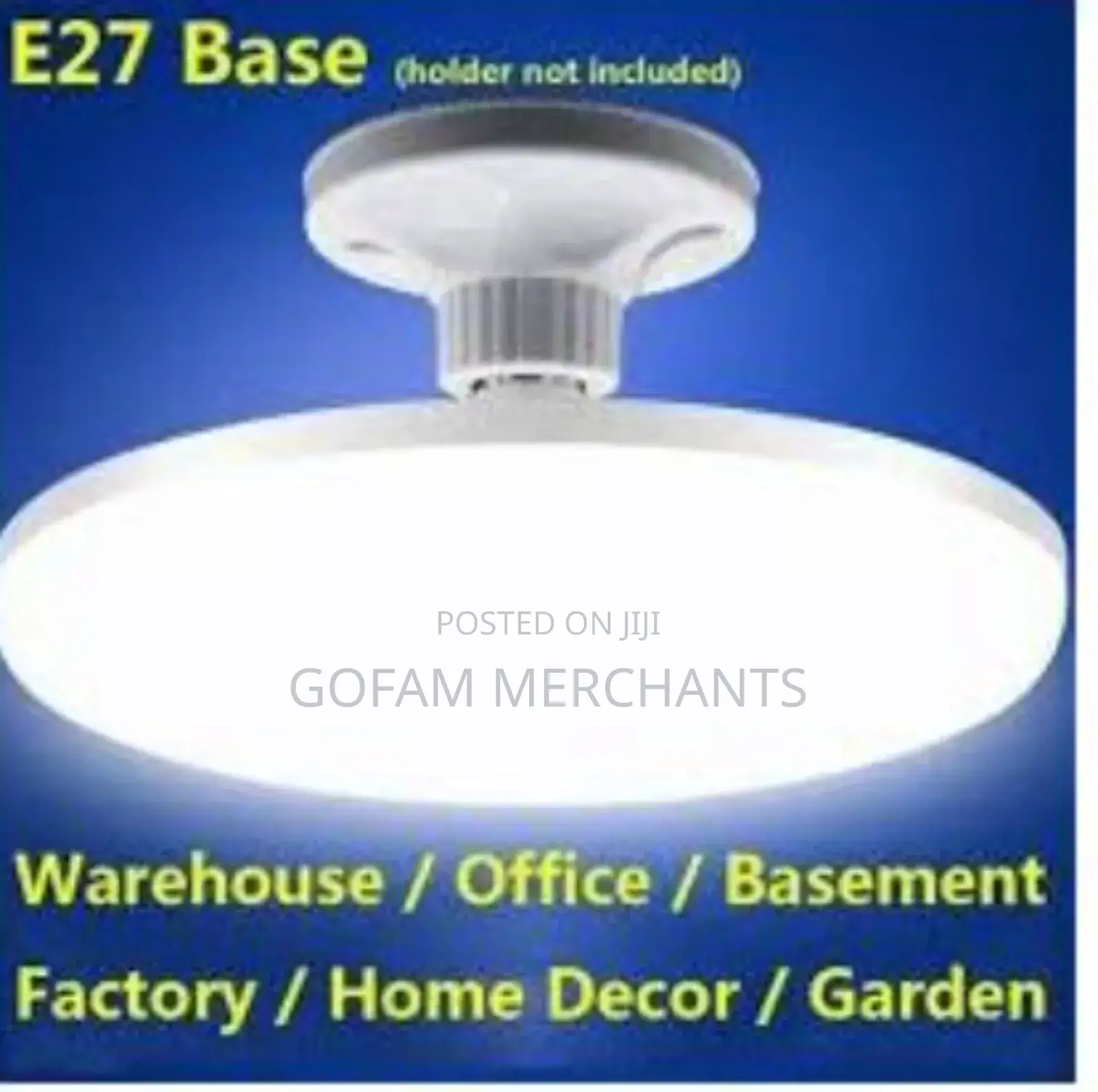 36w Dp Light Ufo Led Light Flat Bottom as Picture Good Quality
