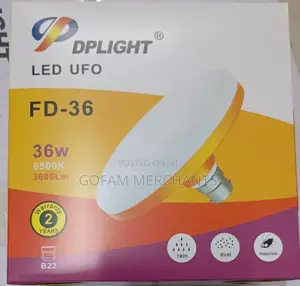 36w Dp Light Ufo Led Light Flat Bottom as Picture Good Quality