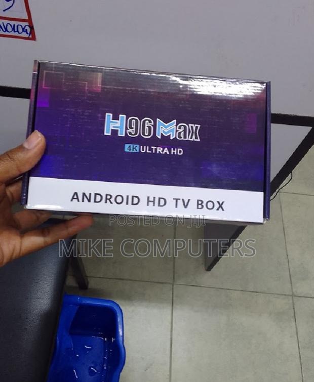 H96 Max Android Box With Voice Remote Control, Hd Streaming - thumbnail 3