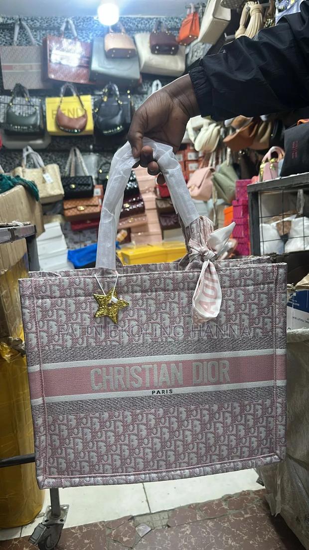 Boxed Christian Dior Tote Bag - main view