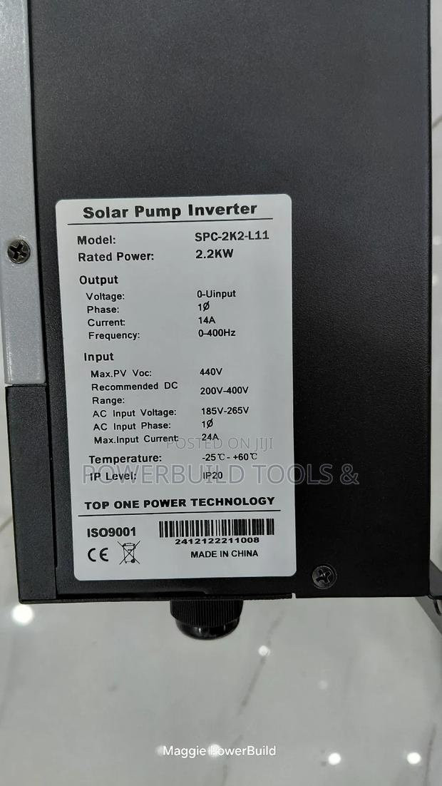 Solar Pumping Inverter 2.2kw - thumbnail 4