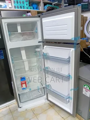 Ecomax 230l Dark Silver Refrigerator – Top Freezer Double Door