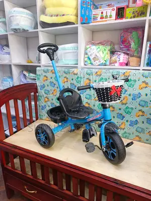 Push Handle Kids Tricycle – Comfortable Durable