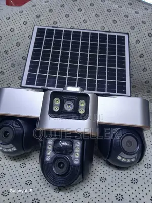 Solar Panel V380 4g Simcard Tripplelens Two Way Audio 360 Rotate