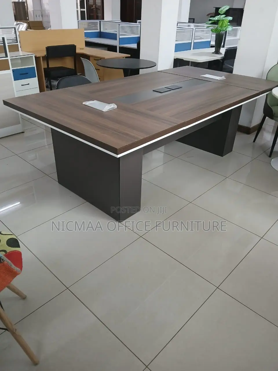 2.4m Sleek, Spacious Power-Ready Conference/Boardroom Table