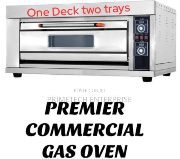 Bakery Equipment (Single Deck Two Trays Gas Oven) - main view