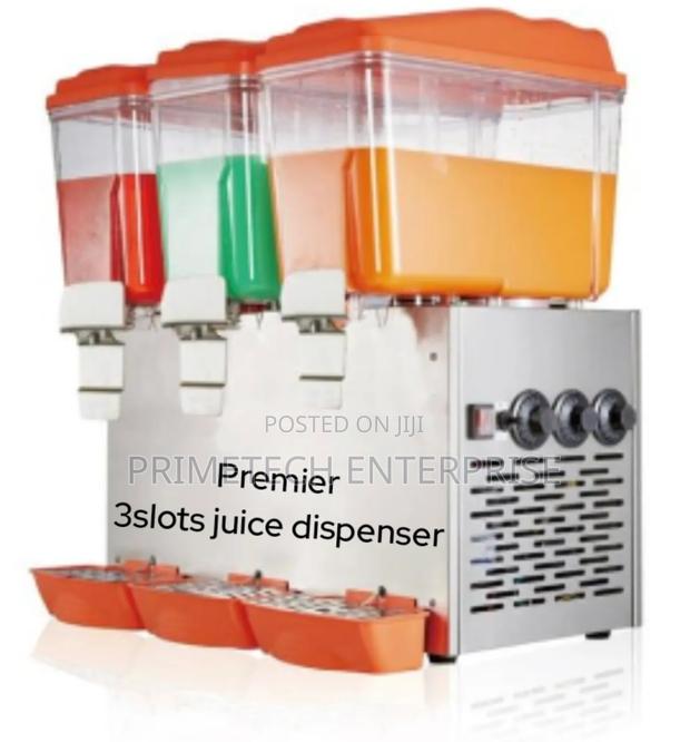 Electric Dispenser Premier 3slots Juice Dispenser 3slots
