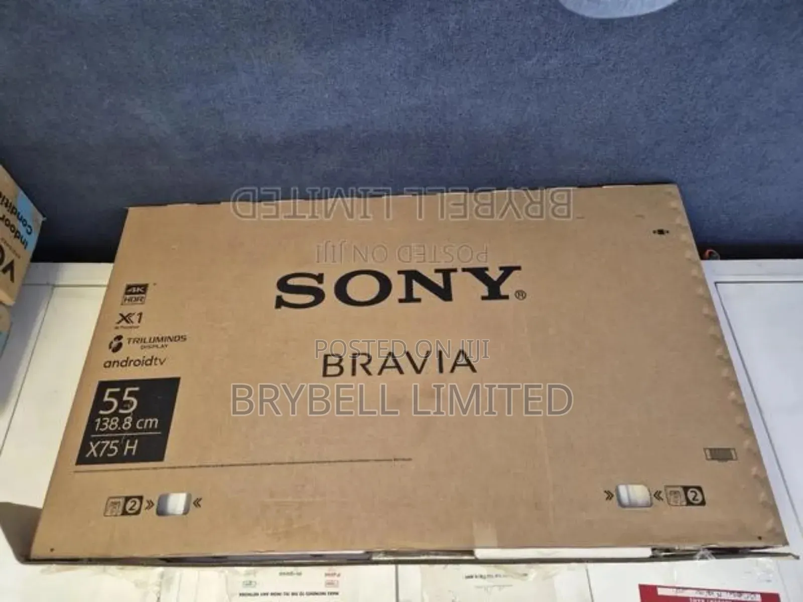Sony Bravia 55" Android and Smart Tv,Slightly Used
