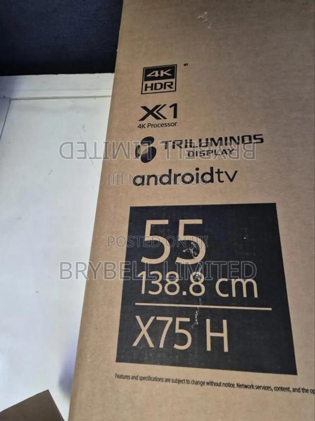 Sony Bravia 55" Android and Smart Tv,Slightly Used - thumbnail 4