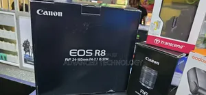 Canon Eos R8 Mirrorless Camera With Rf 24-105mm F4-7.1 Is STM Lens