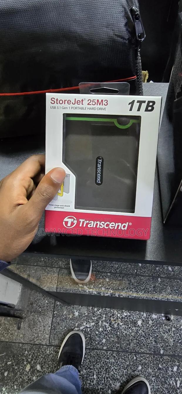 Transcend 1tb External Hardisk - thumbnail 3