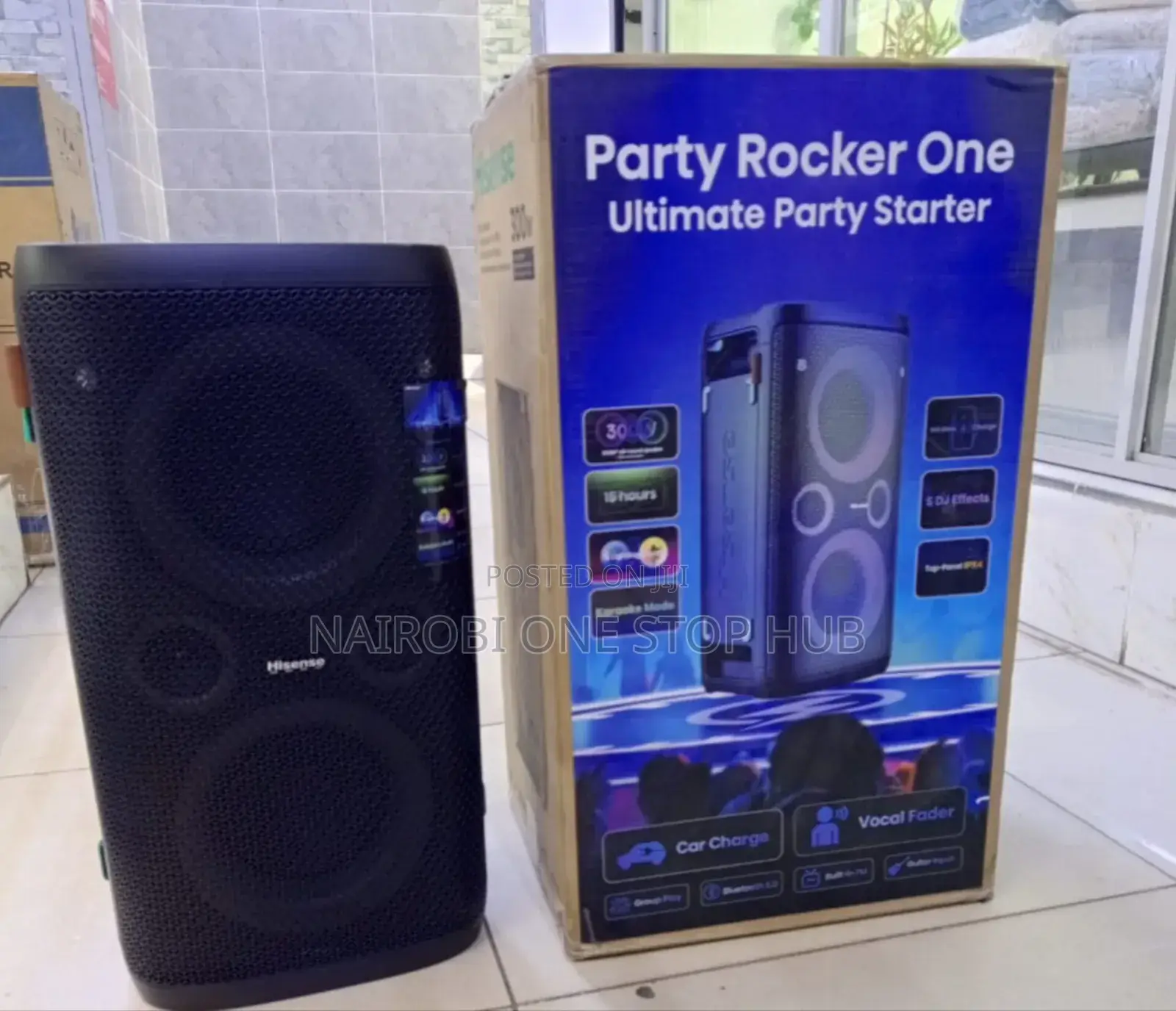 Hisense Party Rocker One Outdoor Wireless Speaker