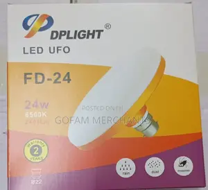 24w Ufo Dp Light Sleek Design Light Round Bulb