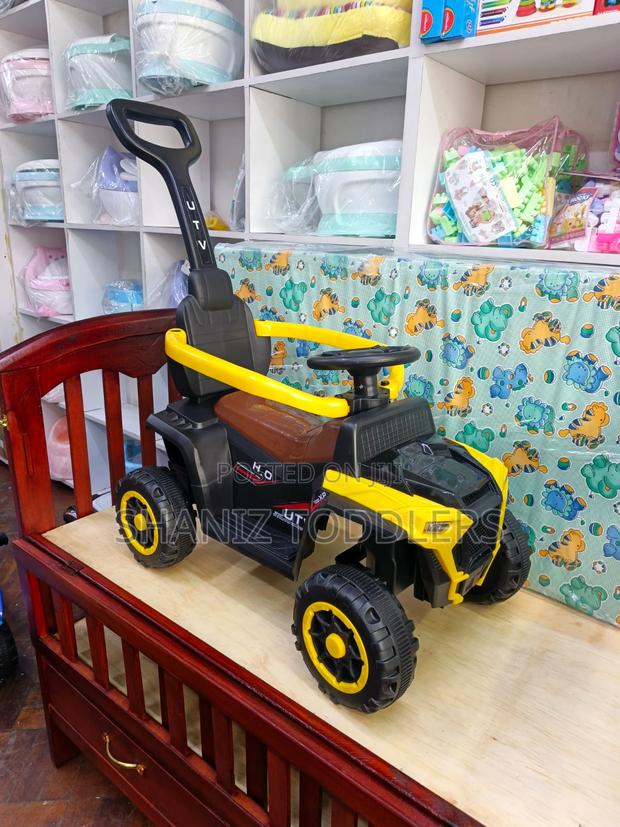 Baby Ride-on Car With Handle Light – Fun Safe