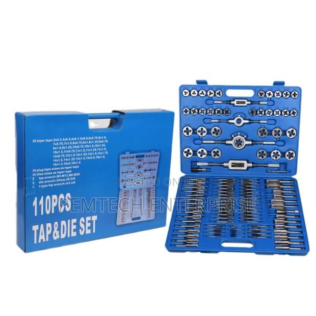 110-Piece Metric Tap and Die Set - main view