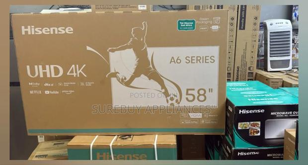 Hisense 58" Uhd Frameless A6 Series - main view