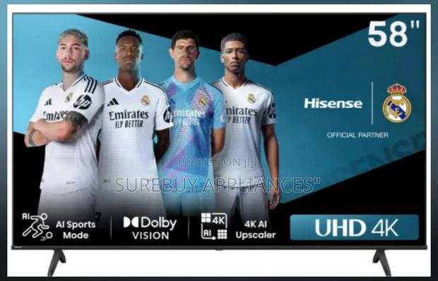 Hisense 58" Uhd Frameless A6 Series - thumbnail 3
