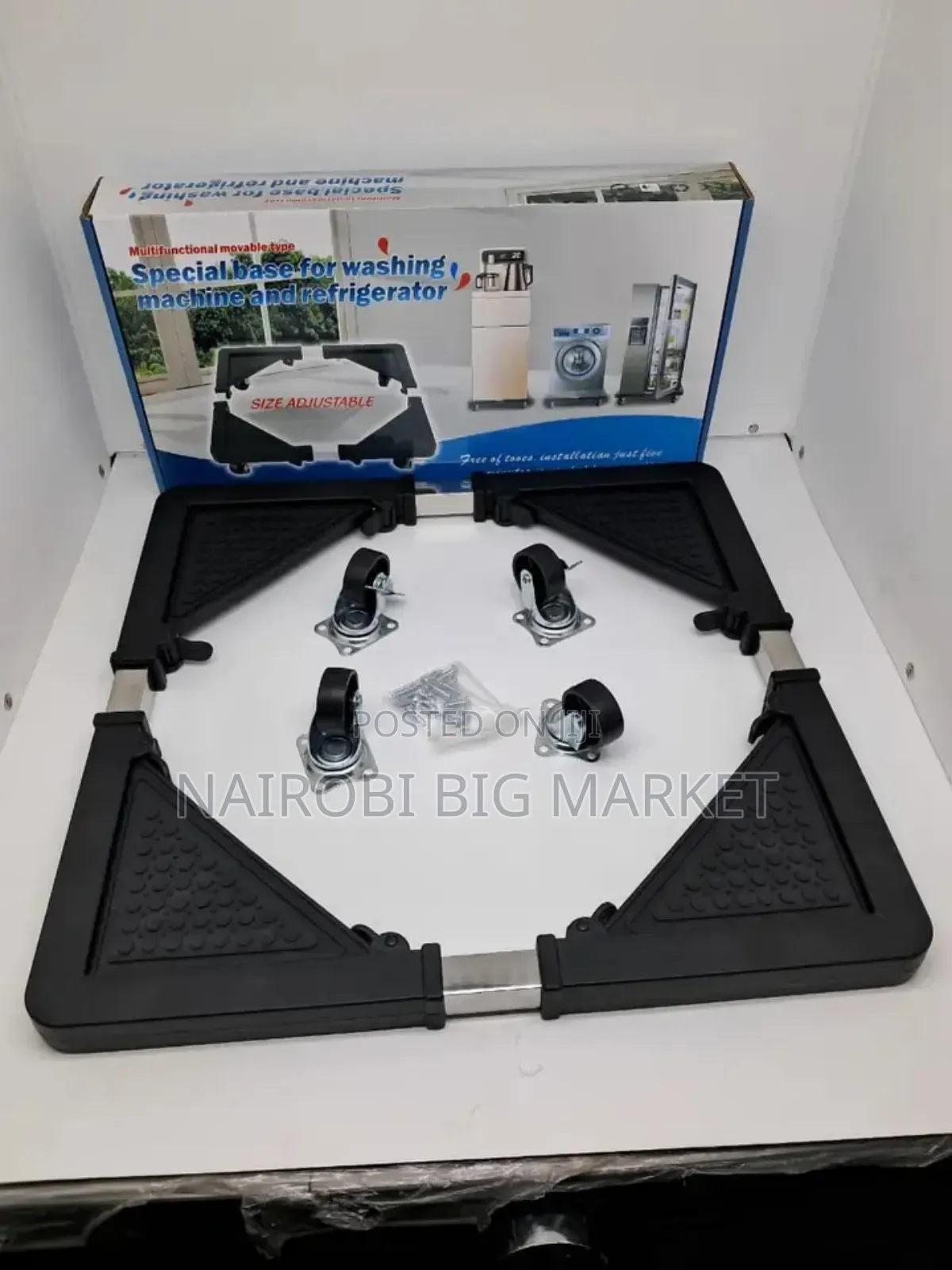 Fridge/Washing Machine Base Roller Trolley