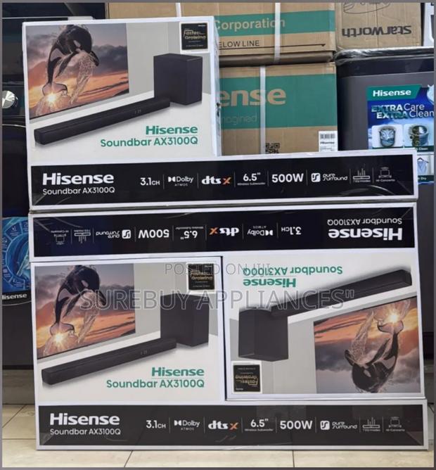 Hisense Soundbar Ax3100q 540watts