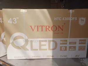 Vitron 43 Inch Qled Frameless Tv