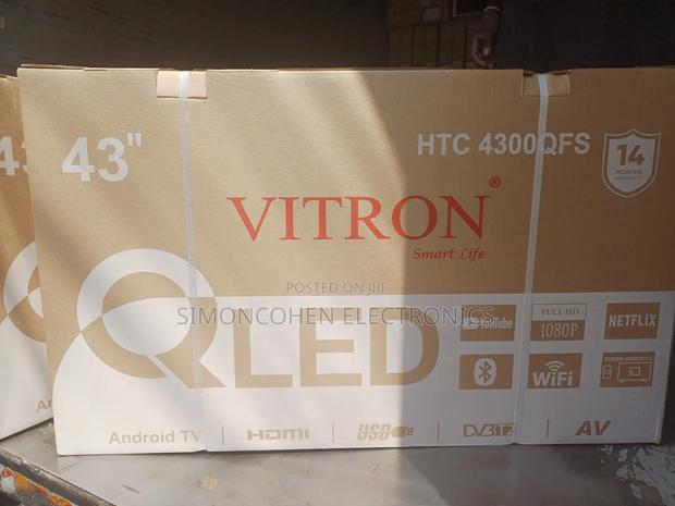 Vitron 43 Inch Qled Frameless Tv - main view