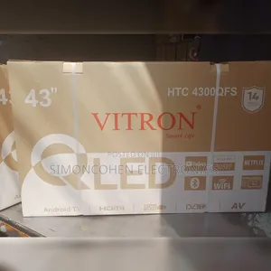 Vitron 43 Inch Qled Frameless Tv