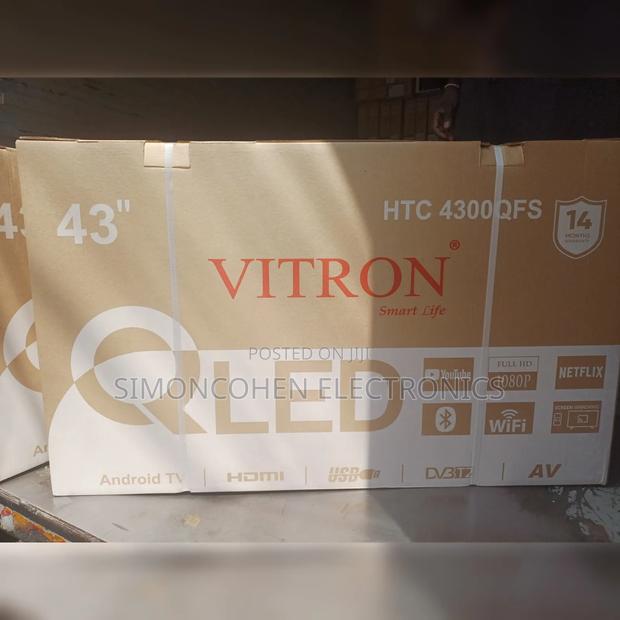 Vitron 43 Inch Qled Frameless Tv - thumbnail 3