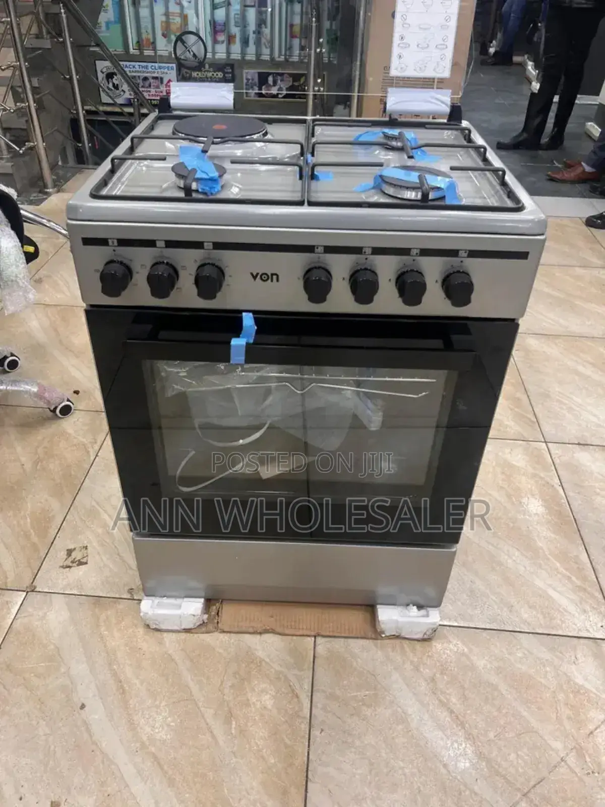 Von 55 By 60 Cooker With The Electric Oven