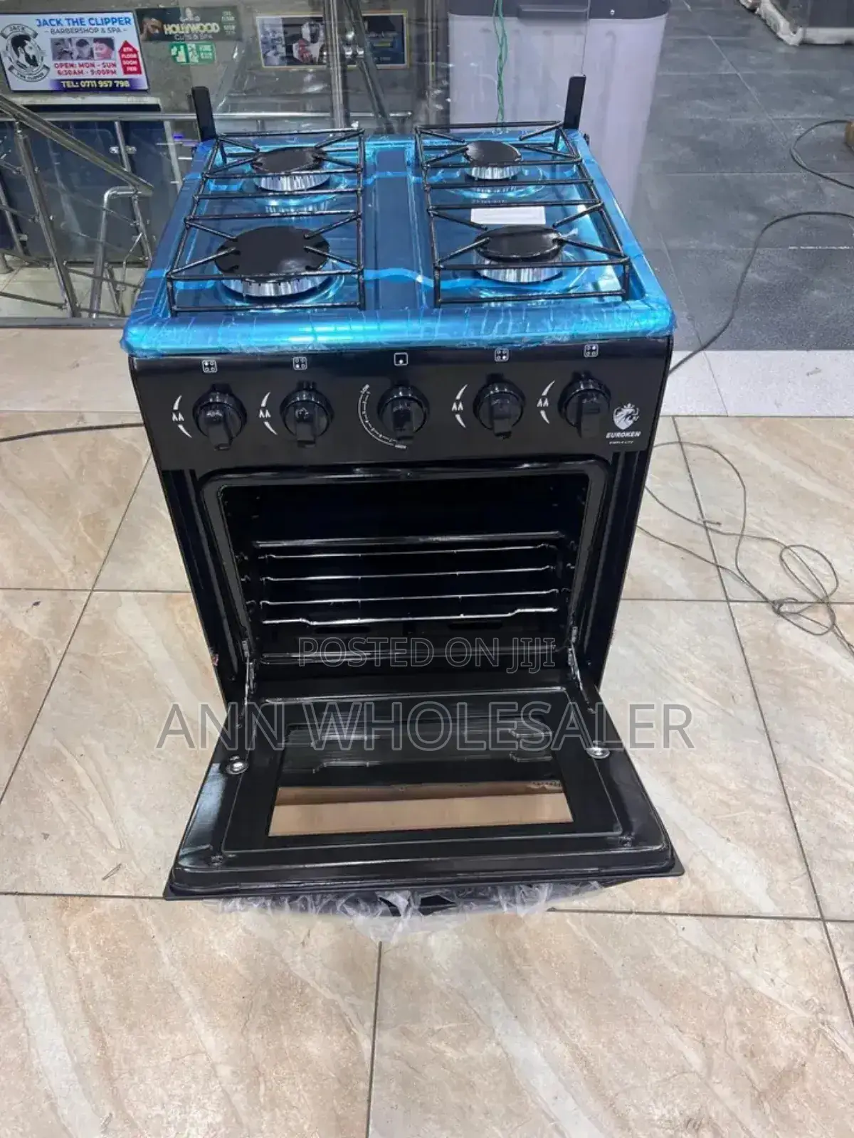 Euroken 50 By 55 Cooker With Gas Oven
