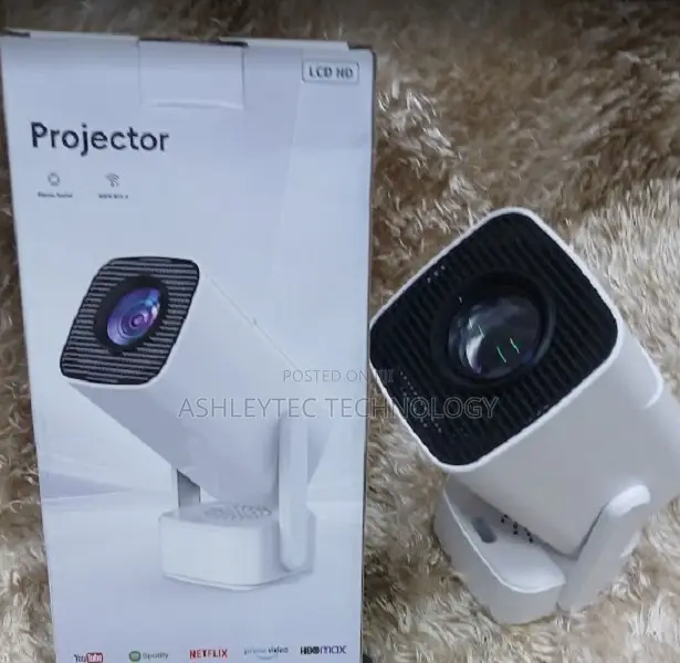 Smart Portable Led 1080p Mini Projector With Flexible Stand