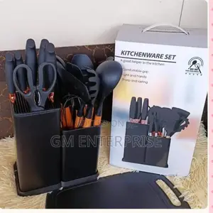 19 Pieces Set of Silicone Spoons
