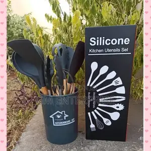 12 Pieces Silicone Spoons