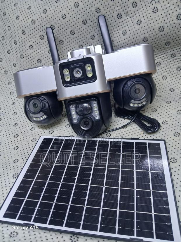 V380 Pro Solar Powered Network Camera 4gsimcard Solar Panel - main view