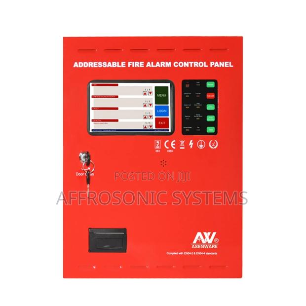 2 Loop Addressable Fire Alarm Panel - main view