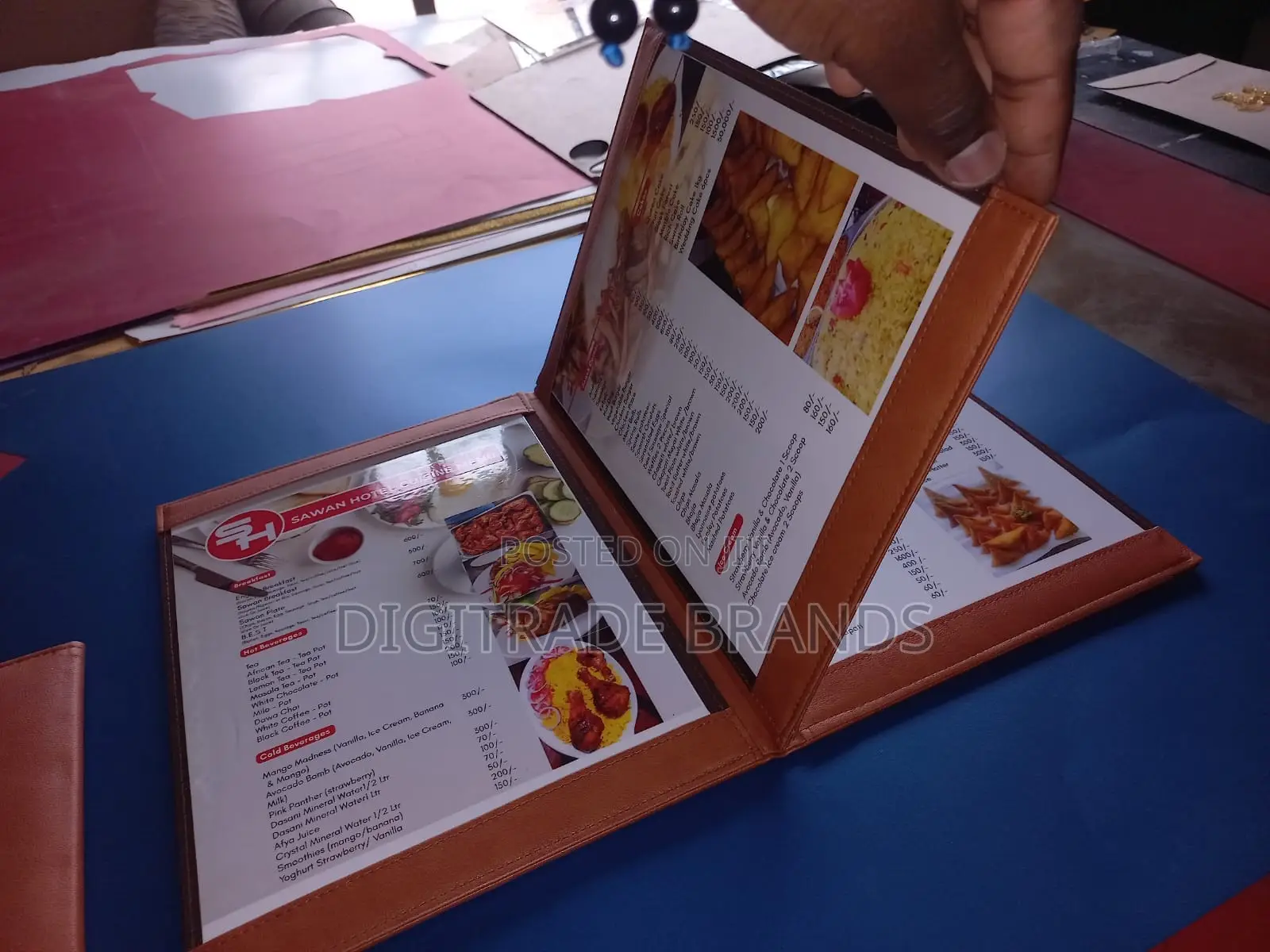 Executive Menus And Bill Holder