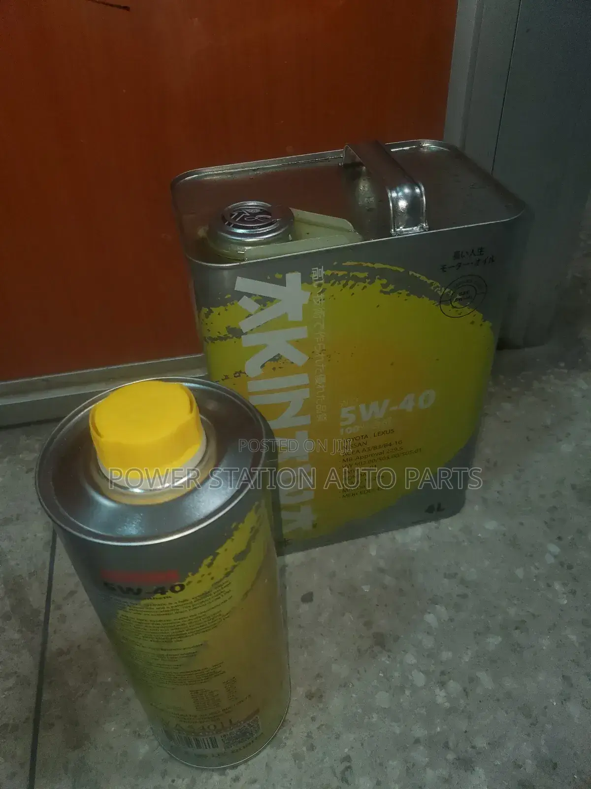 Engine Oil 5w -40 Akinawa
