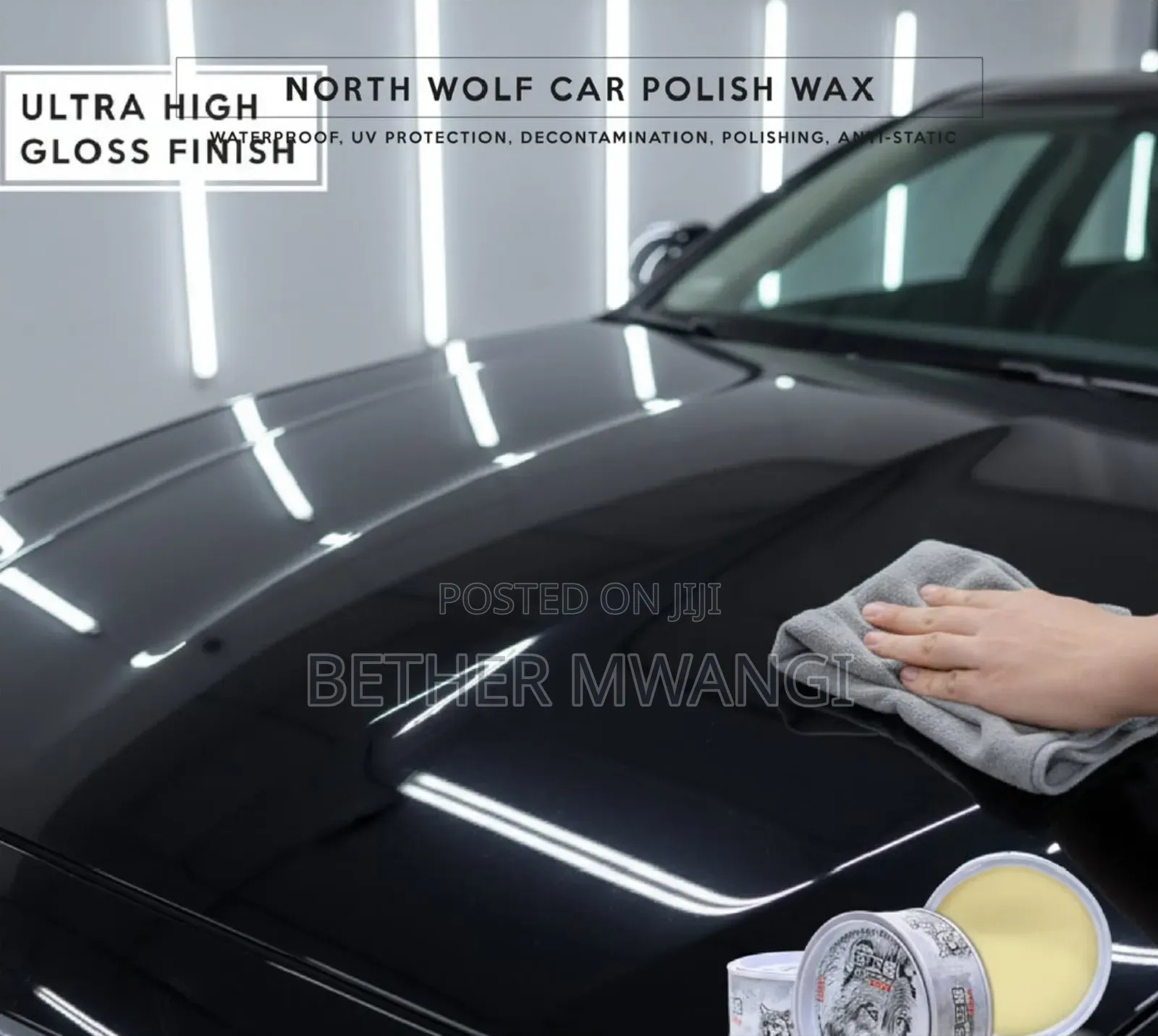 North Wolf Car Polish Wax in Kenya
