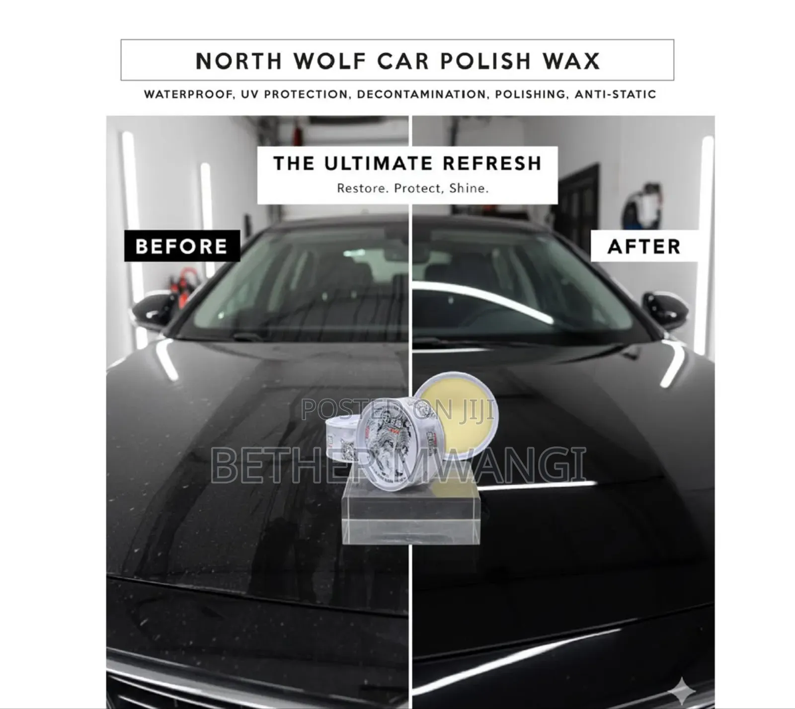 North Wolf Car Polish Wax in Kenya